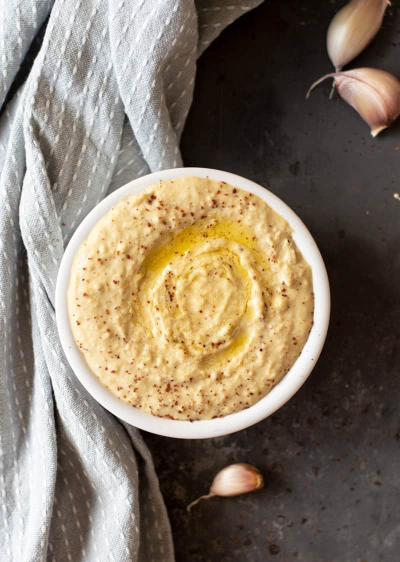 Thermomix Hummus - an easy recipe that's delicious and affordable. Can be whipped up in the Thermomix in less than 5 minutes!