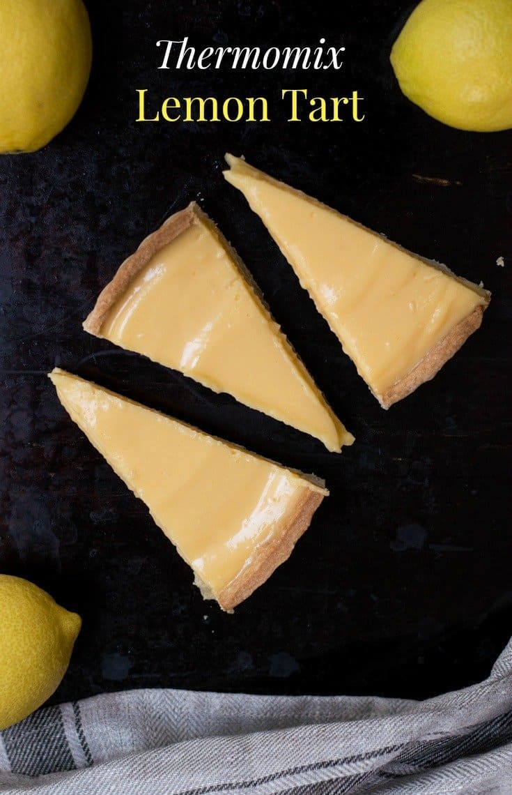 Make the perfect Thermomix Lemon Tart with this really easy recipe. Made with sweet shortcrust pastry and a zesty lemon filling, it's light, tangy and delicious.