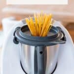 Cooking spaghetti pasta in the Thermomix.