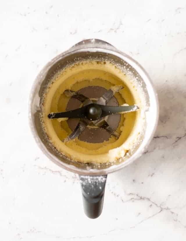 Creaming butter and sugar together in the Thermomix