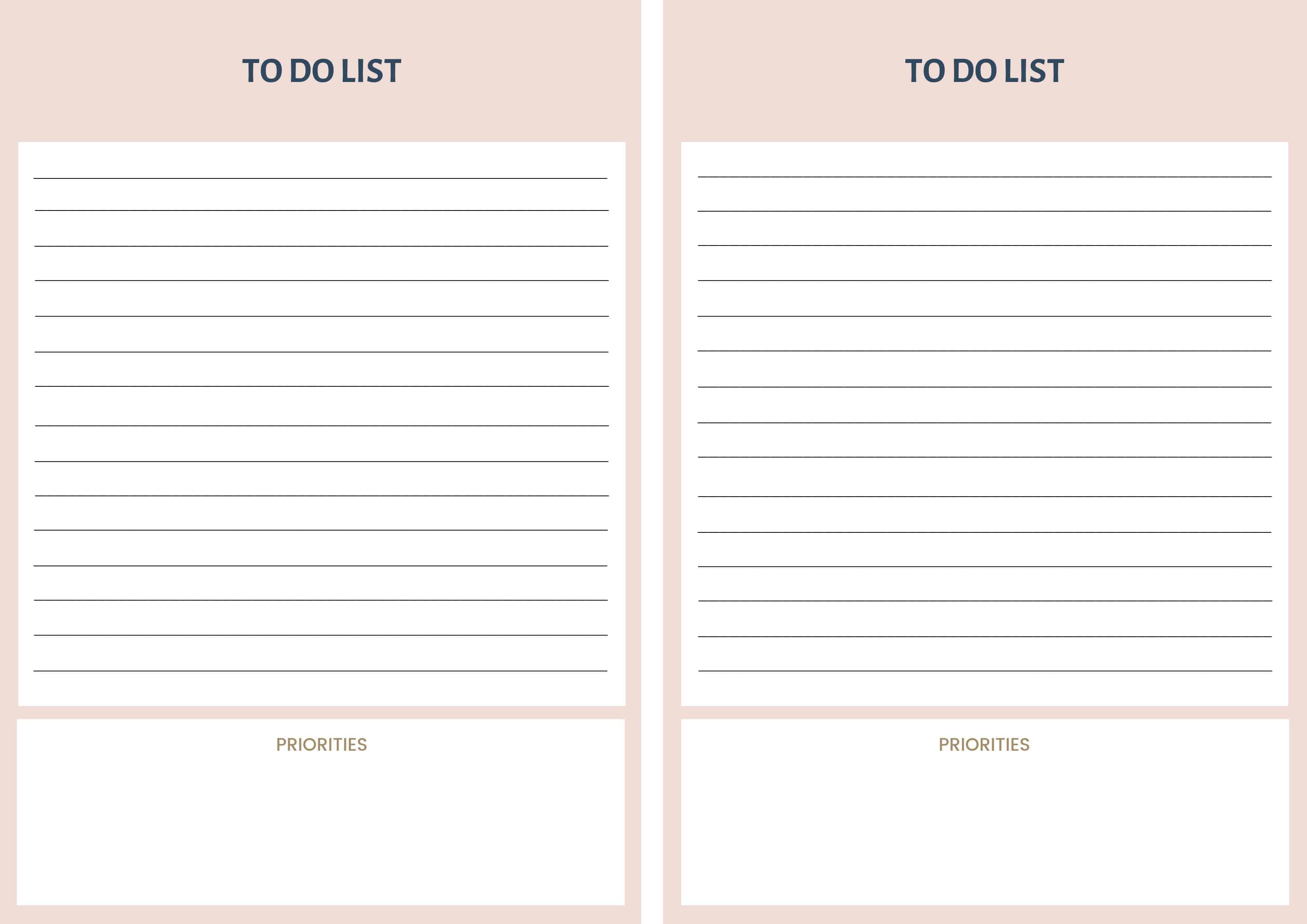 To Do List Printable Thermomix Diva