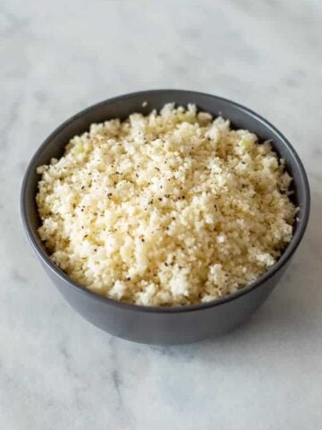 Thermomix Cauliflower Rice