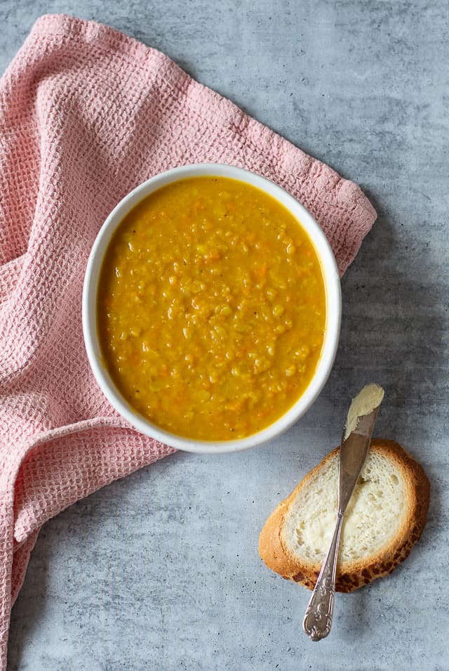 How to make Curried Sweet Potato and Lentil Soup in the Thermomix