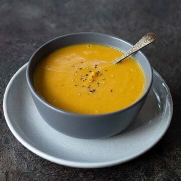 Thermomix Curried Lentil and Sweet Potato Soup Recipe