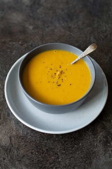 Thermomix Curried Lentil & Sweet Potato Soup