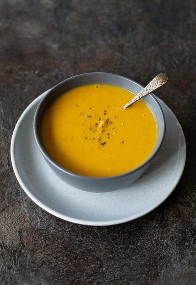 Thermomix Curried Lentil & Sweet Potato Soup