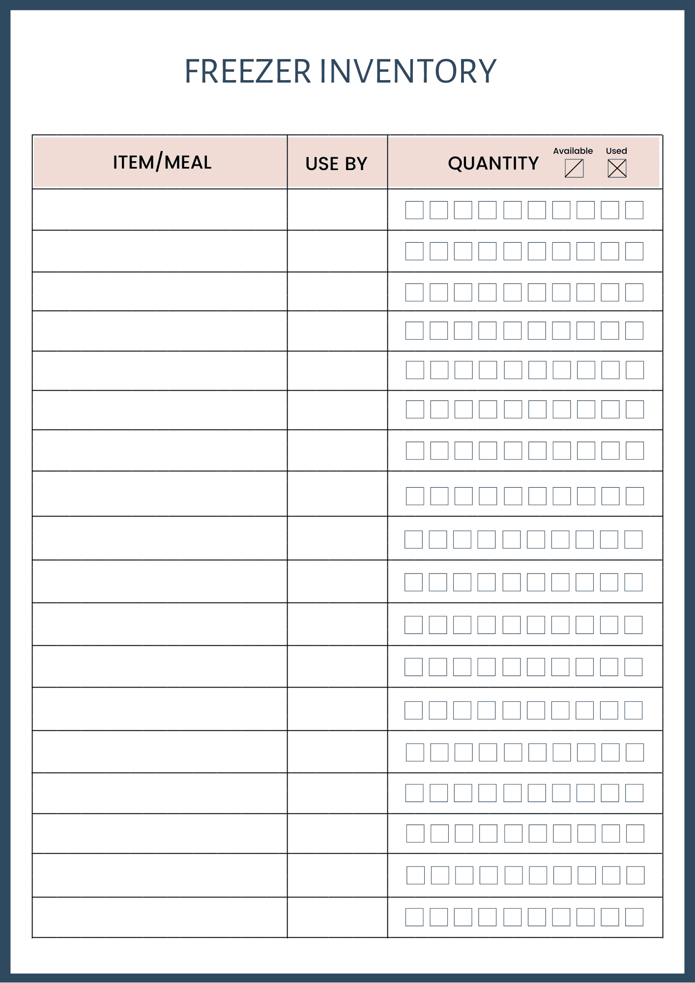 Freezer Inventory List Printable Thermomix Diva freezer-inventory-list-printable-thermomix-diva