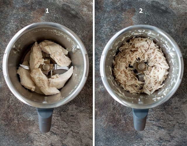 How to Shred Chicken in the Thermomix