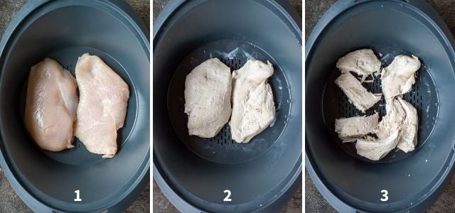 Steaming Chicken Breasts in the Varoma