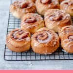 Cinnamon Rolls drizzled with Icing