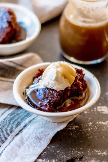 Sticky Date Pudding with Icecream and butterscotch sauce