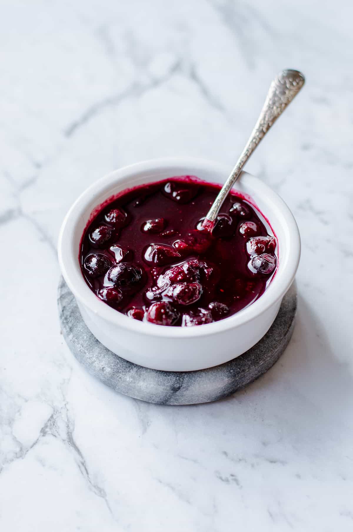 Thermomix Blueberry Compote