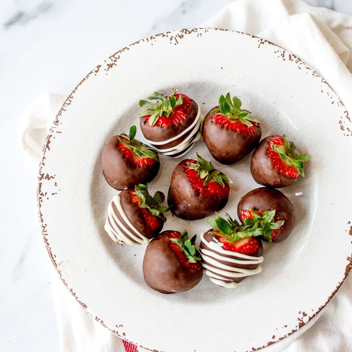 Thermomix Chocolate Covered Strawberries - Thermo Diva