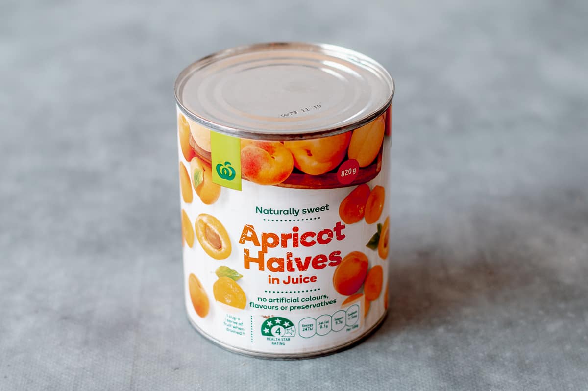 Tin of Apricots
