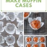 How to make muffin cases from greaseproof paper