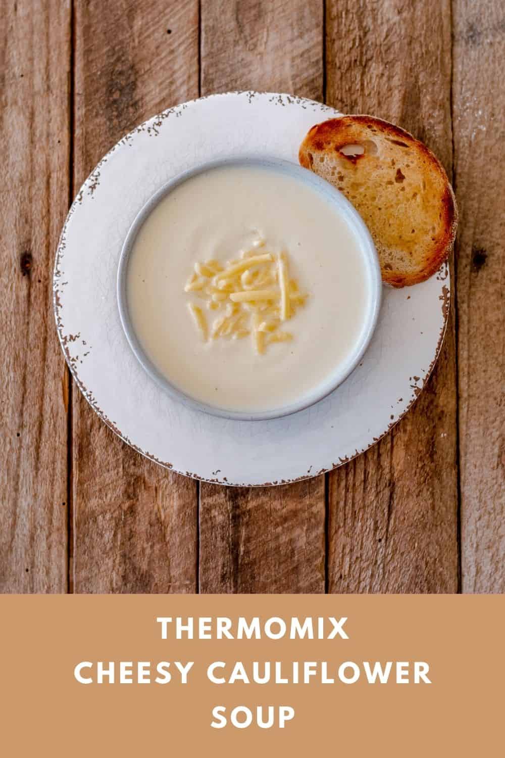 Thermomix Cheesy Cauliflower Soup Thermomix Diva