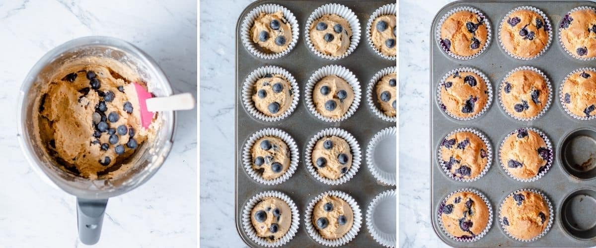 how to make blueberry muffins