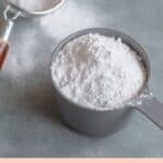Pinterest graphic for Thermomix Icing Sugar