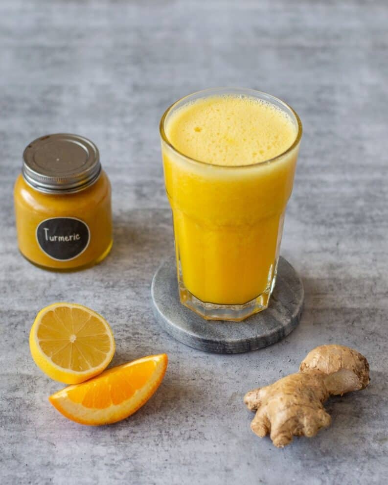 Immunity Boosting Citrus Ginger & Turmeric Juice Thermomix Diva