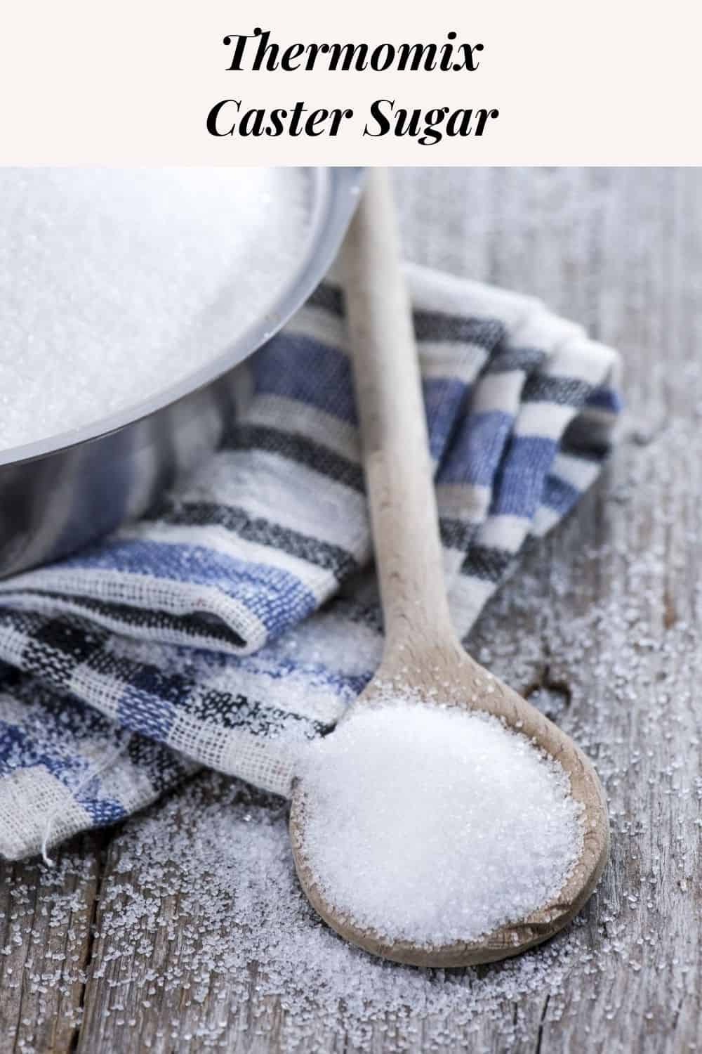 Thermomix Caster Sugar Thermomix Diva
